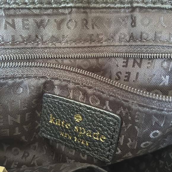 Kate Spade Alecia Mulberry Street Black Crossbody Bag Purse - Picture 7 of 11